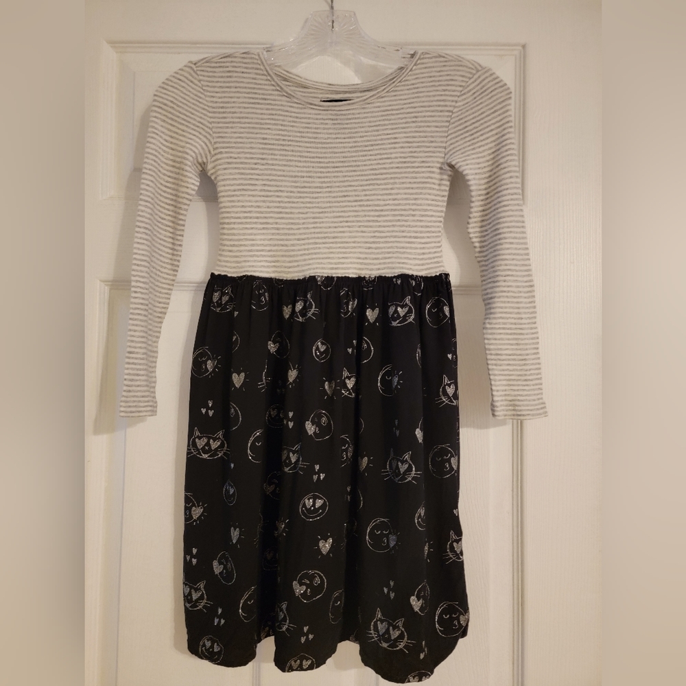 Gap kids XL kitty/emoji dress